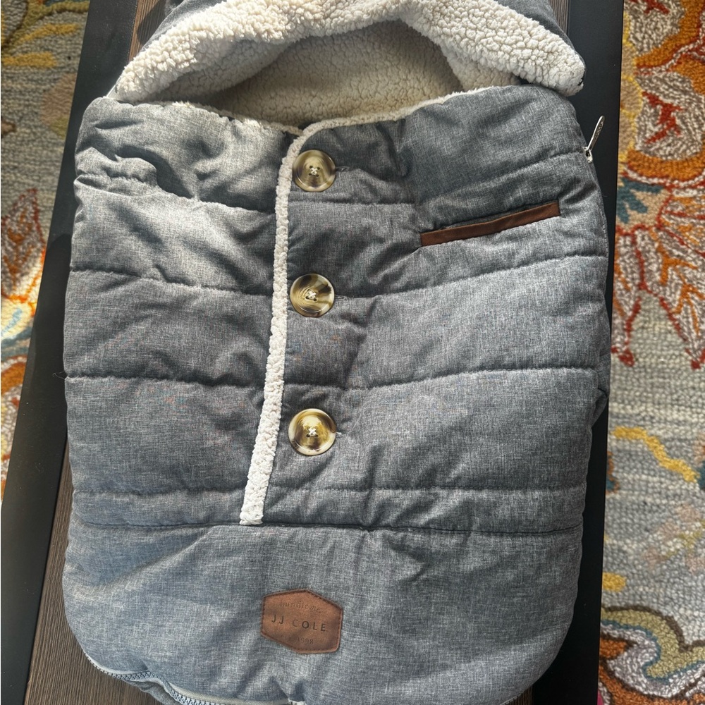 J J Cole car seat cover